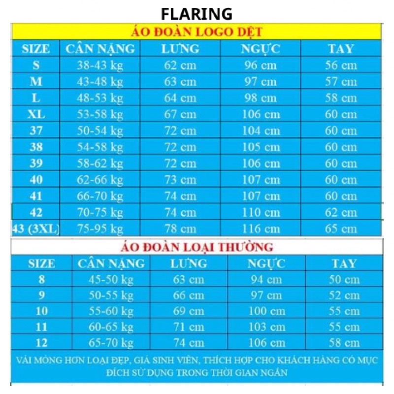 Áo đoàn thanh niên Việt Nam