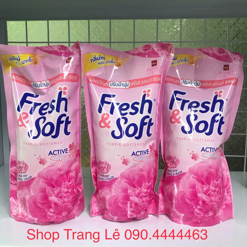 [HCM]Nước xả Fresh&Soft túi 500ml