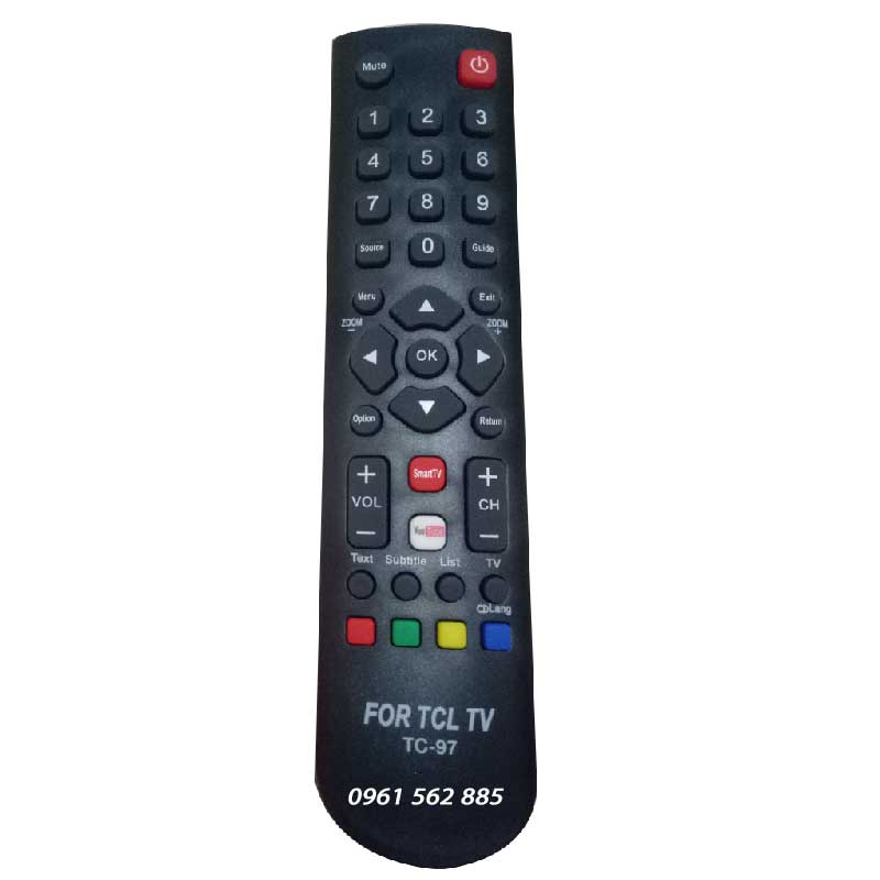 Điều Khiển Remote Tivi TCL TC-97