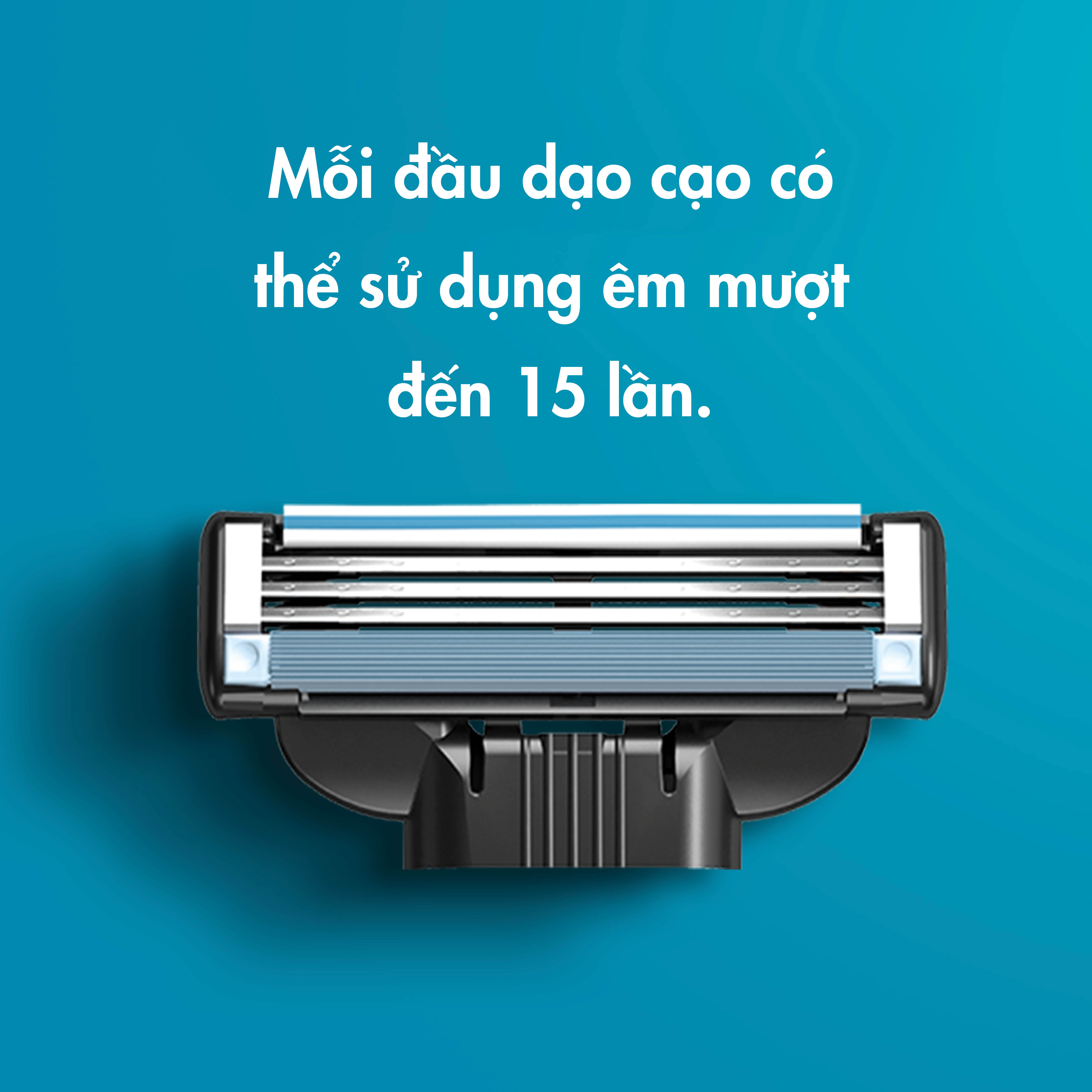 Bộ Dao Cạo Nam GILLETTE Mach3 Turbo