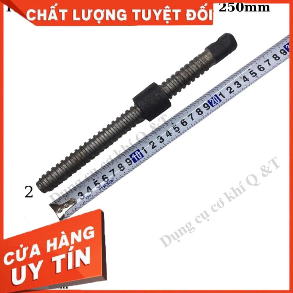 Vít me trục 20mm dài 200mm và 250mm ( có 1 đai ốc đi kèm )