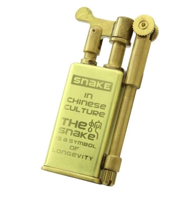 Hộp Quẹt Bật Lửa Xăng Đá Kiểu Cổ JiFeng 005B Dùng Xăng Đá Zippo