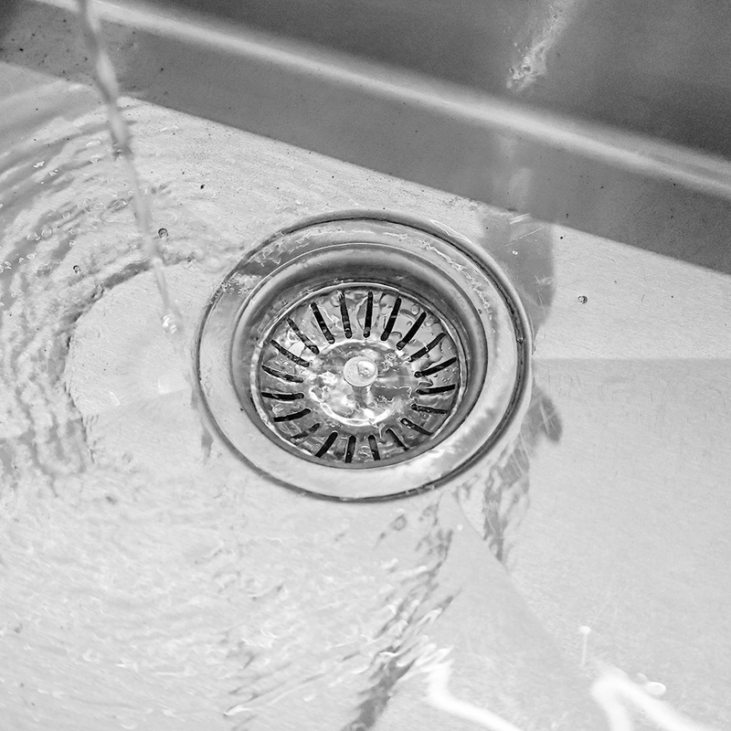 Stainless Steel Dishwasher Strainer - Curved Drain Cover Shape, With Handle