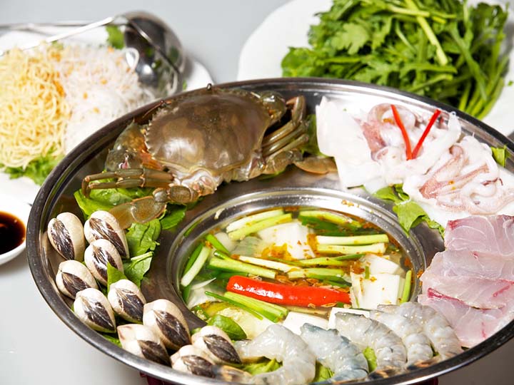 Nồi lẩu mâm vành Thaphafac inox cao cấp