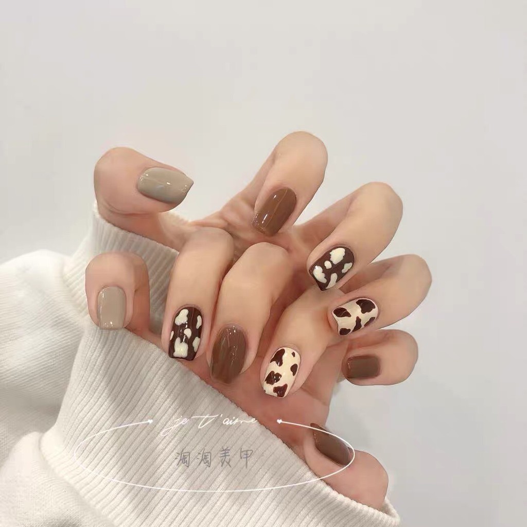 Nailbox thiết kế kèm họa tiết -  Chubby Nail - A92