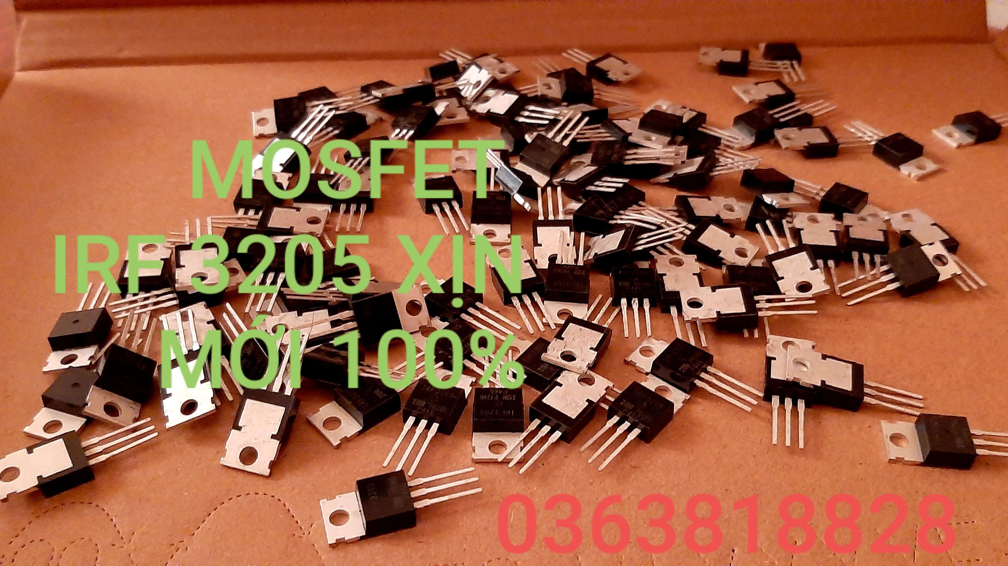 2 chiếc mosfet IRF 3205 MỚI 100% HÀNG HÃNG CHẤT LƯỢNG CAO