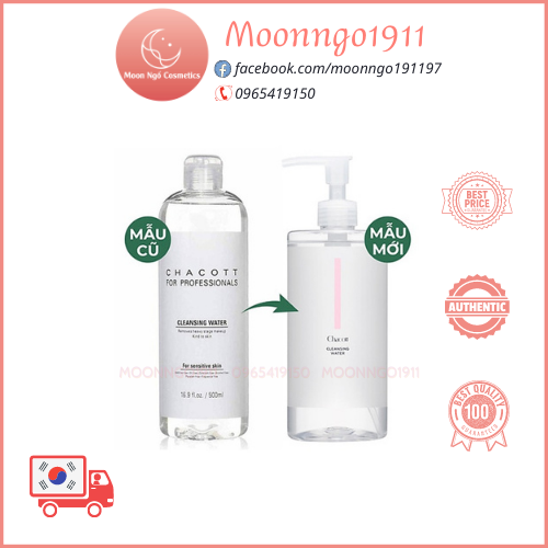 Nước Tẩy Trang Chacott For Professinals 500Ml