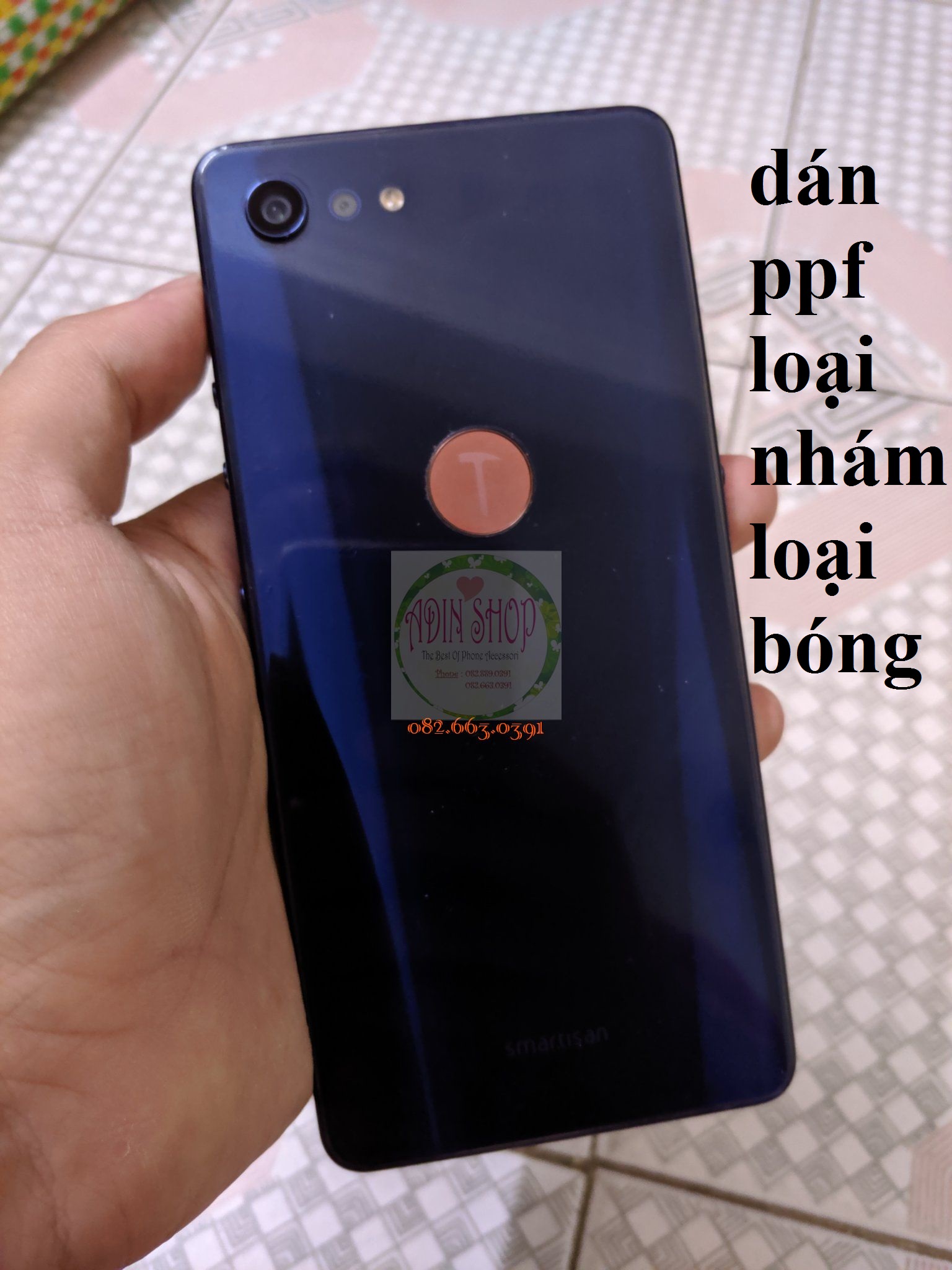 [HCM]Dán ppf Smartisan Nut Pro 2s loại bóng nhám dành cho mặt lưng