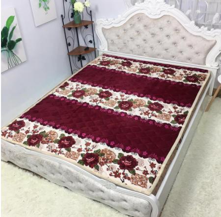 Thảm nỉ nhung trải giường hoa văn,thảm trải sàn Mã 1353