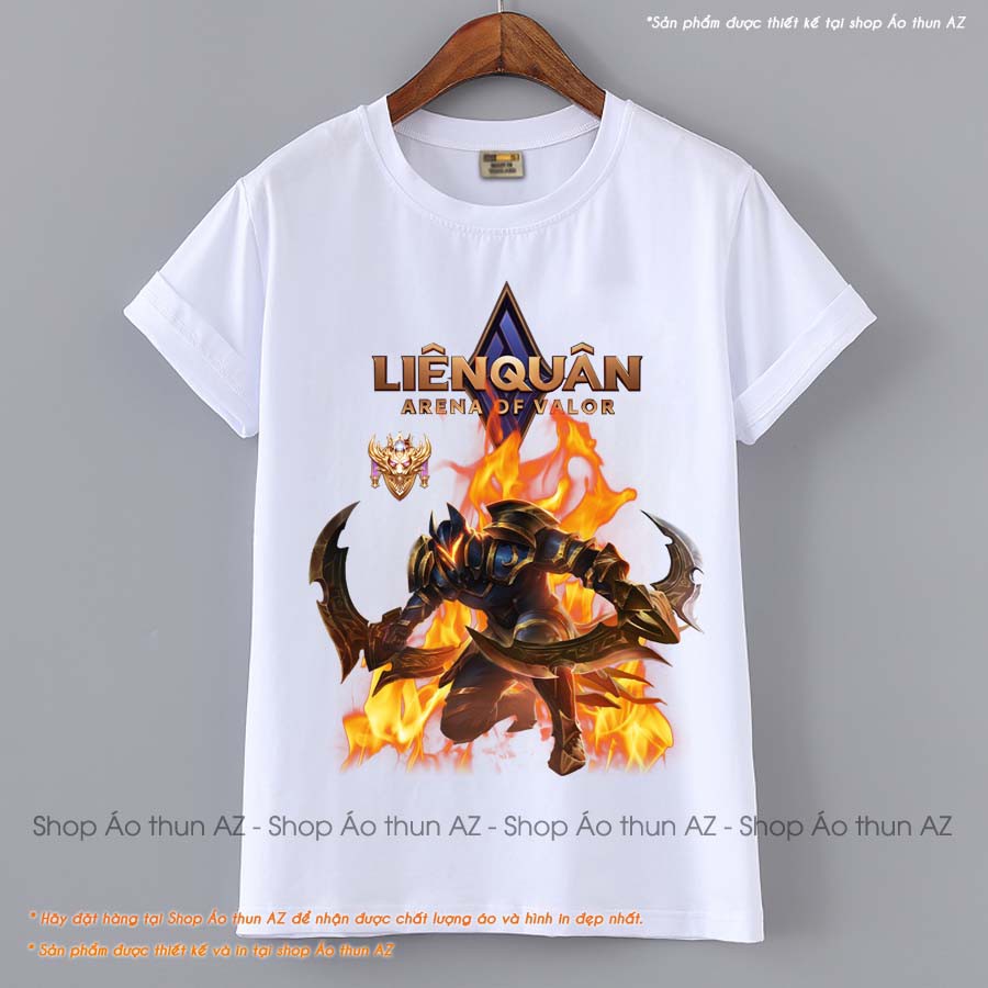 Áo thun game liên quân mobile in hình nakroth siêu việt - mẫu mới m2453