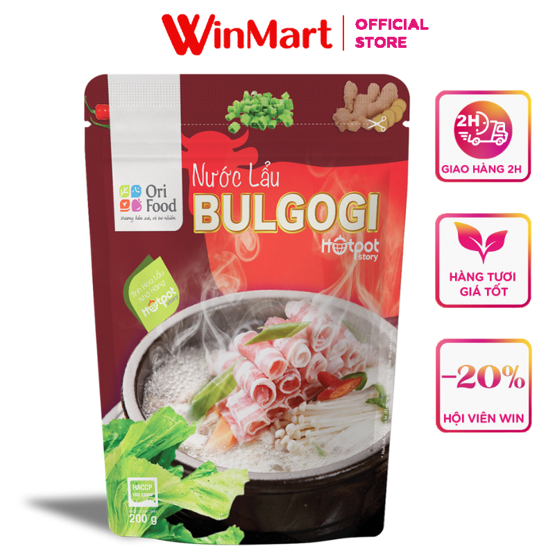 - nước lẩu bulgogi 200g t40 orifood
