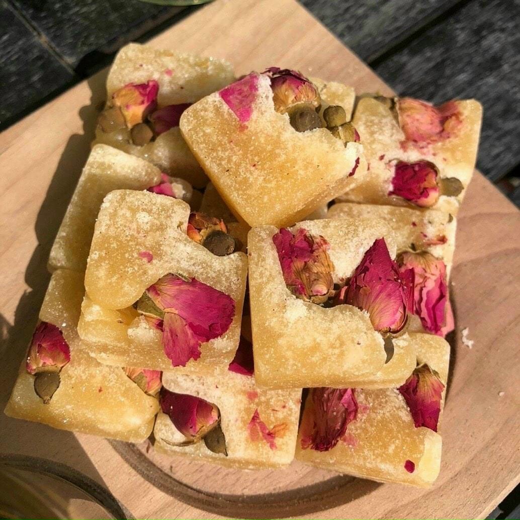500g Trà nụ hồng đường phèn mật ong loại đặc biệt -cúc đường phèn