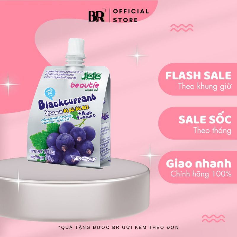 Nước Ép Trái Cây Thạch Jele Beautie 150g