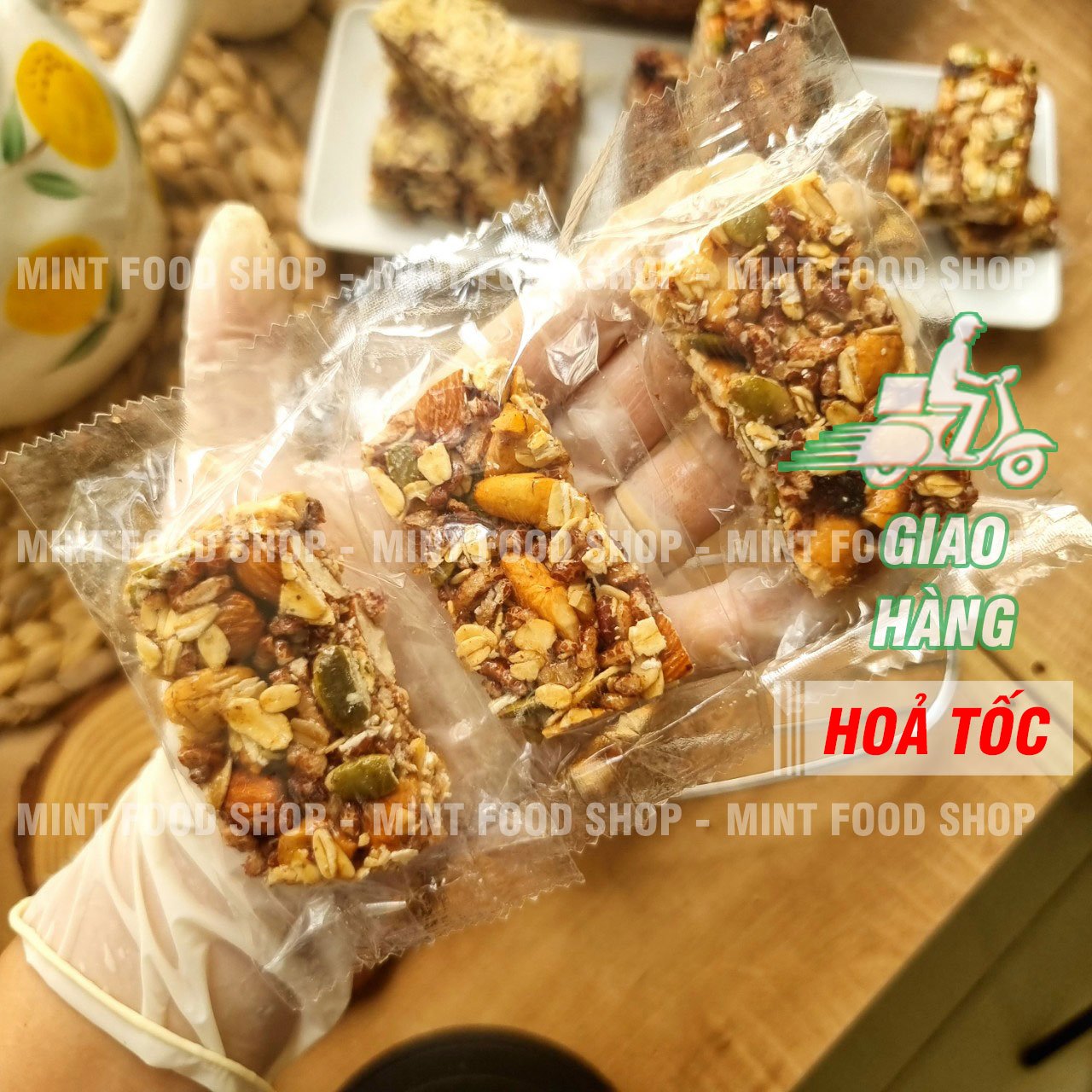 Thanh Granola (Granola Bar) Túi 500Gr