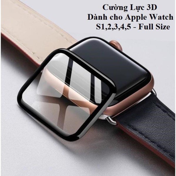 [HCM]Cường lực 3D dẻo Apple Watch Đủ các size 38404244 và đủ series12345 - Hạn chế bụi bẩn trầy xước màn hình bám dính tốt bảo vệ tối ưu.
