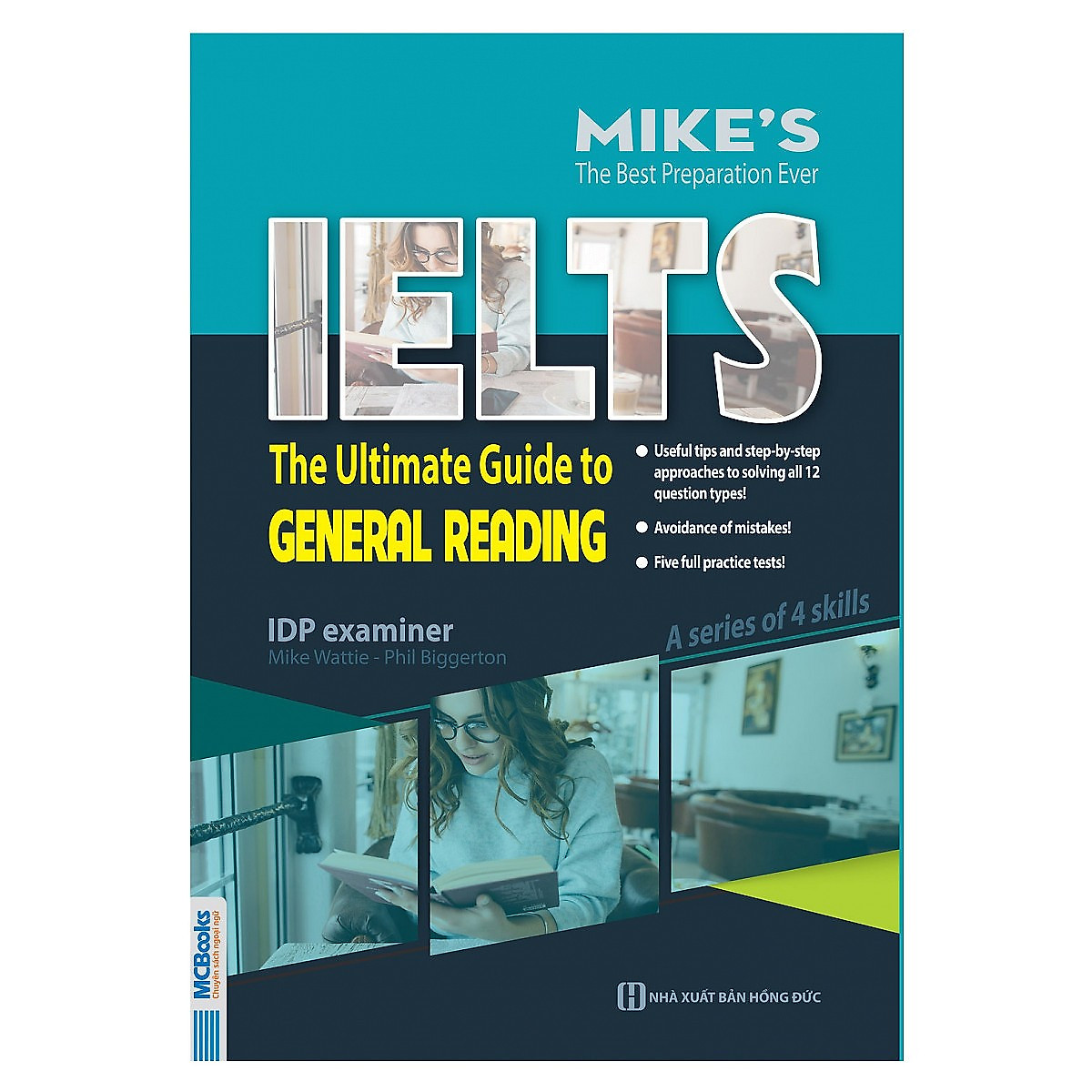 Combo Ielts Mike's (Writing, Reading, Speaking, Listening) - Học Kèm App Online