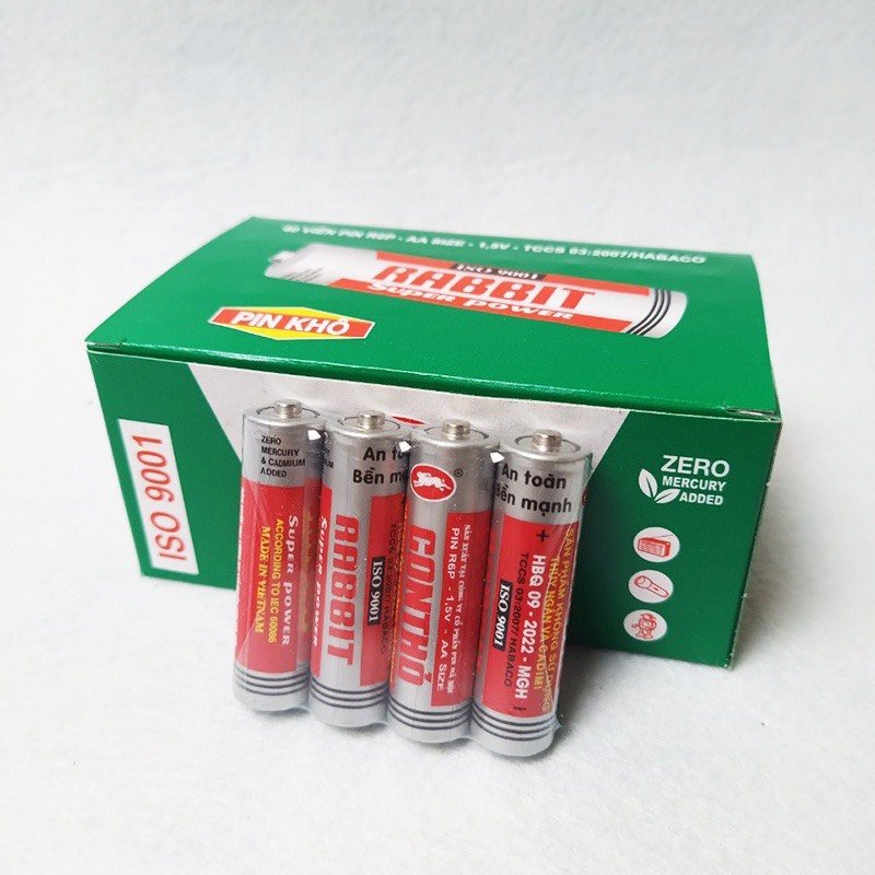 Pin con thỏ 1.5V loại AA