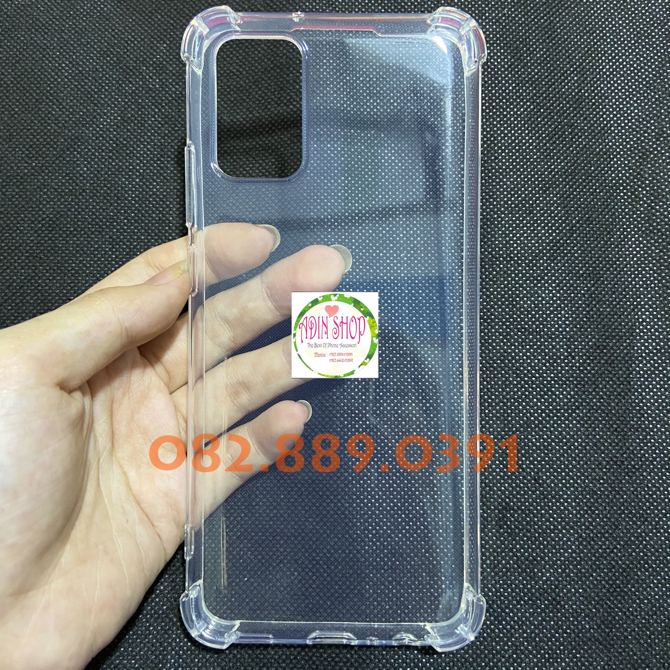 Ốp lưng Samsung A02S A03S chống sốc dẻo trong siêu bền