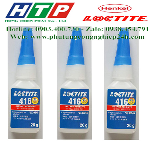 Thông tin kỹ thuật keo loctite 416 - 20gr