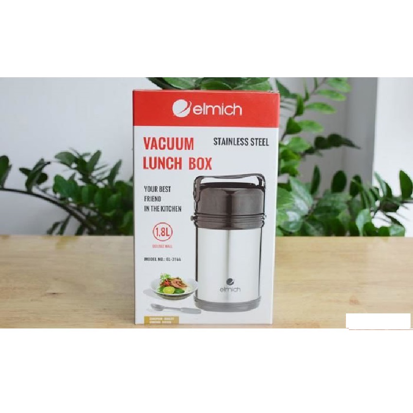 [HCM]Bình đựng thức ăn giữ nhiệt Elmich EL3144 1800ml