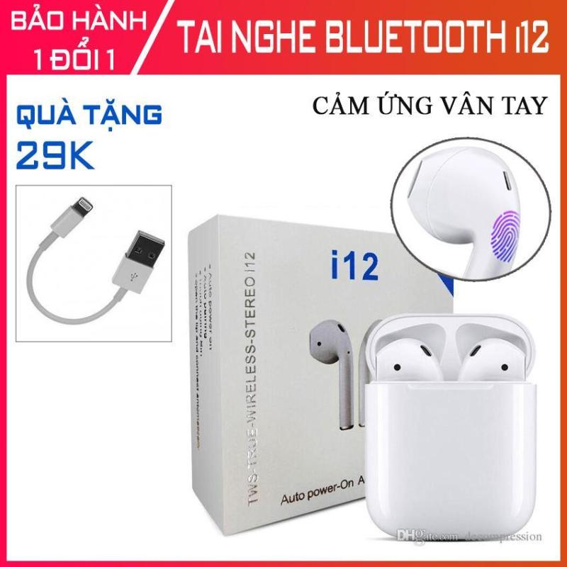 Bảng giá Tai Nghe Bluetooth 5.0 I12 Tws (Cảm Ứng) -Tai Nghe Nhét Không Dây,Tai Nghe Bluetooth I7s, Tai Nghe Khong Day I11,I18,I9s Phong Vũ