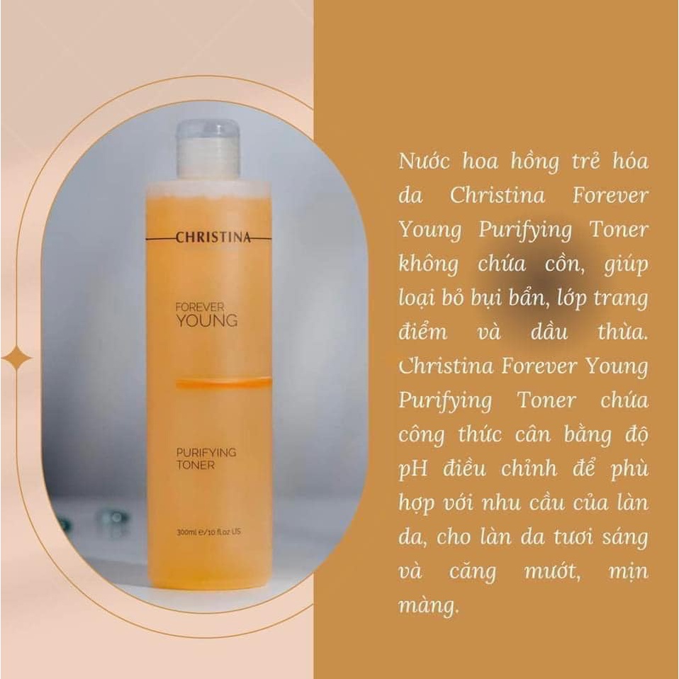 [Date Mới] Toner Làm Sạch Dịu Nhẹ Da Balancing Christina 300ml
