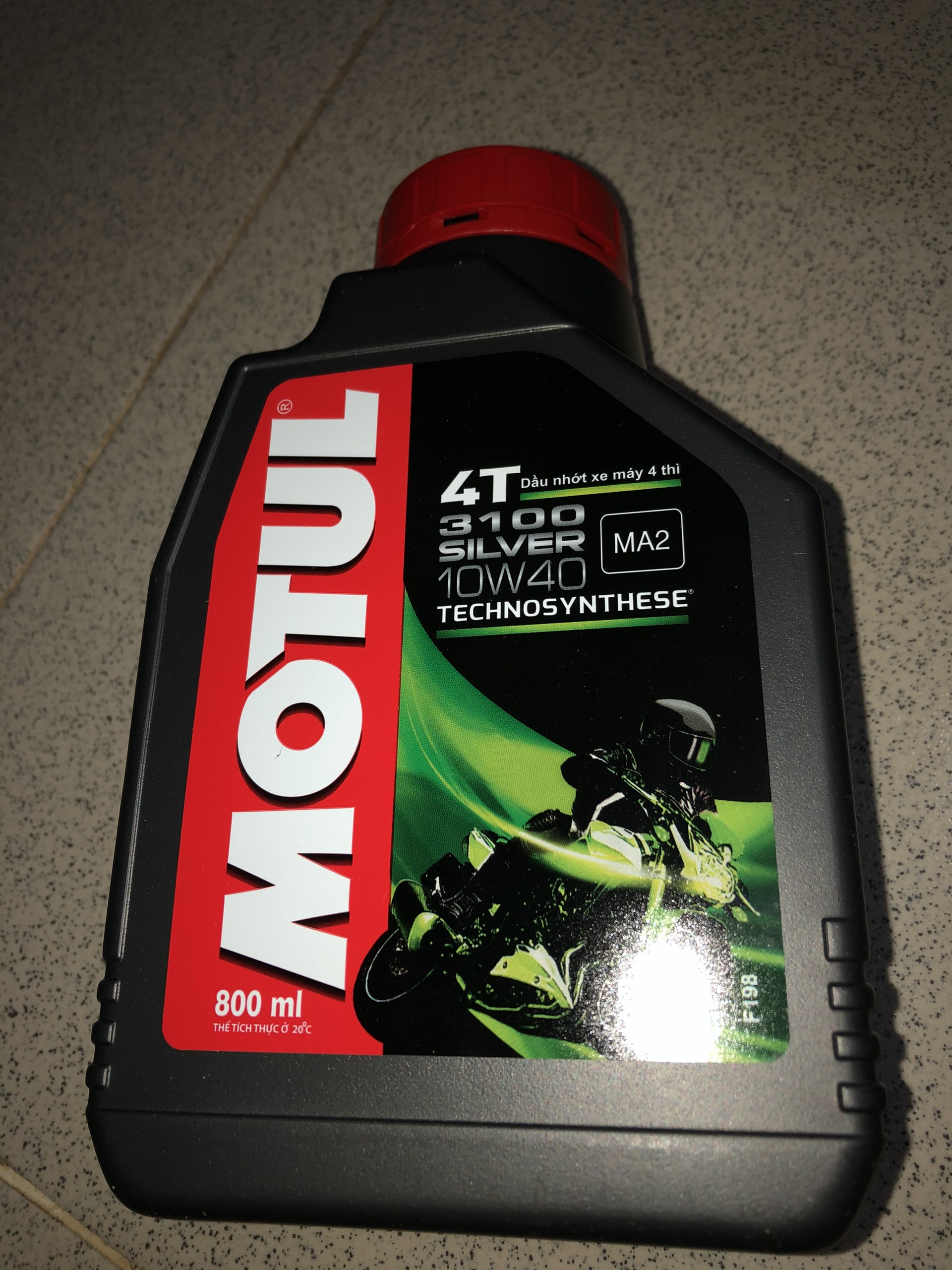 COMBO 4 MOTUL SILVER 3100 10W40 800ML