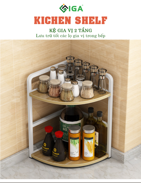 Kệ gia vi nhà bếp - gm49