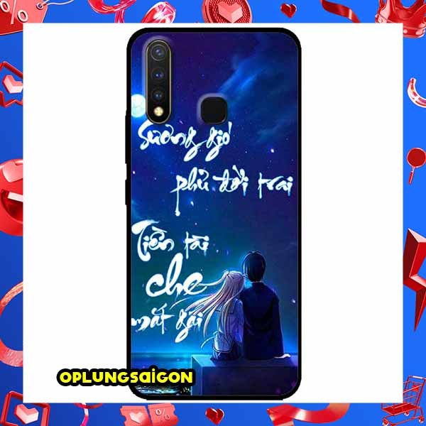 Ốp lưng dành cho Vivo Y19 / Vivo U3 mẫu Thư Pháp Sương Gió