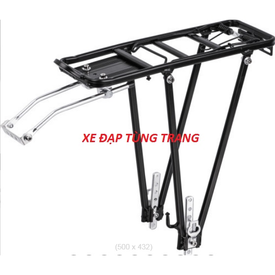 Baga nhôm , đèo hàng nhôm xe đạp tuaring 700c , xe đạp thể thao .