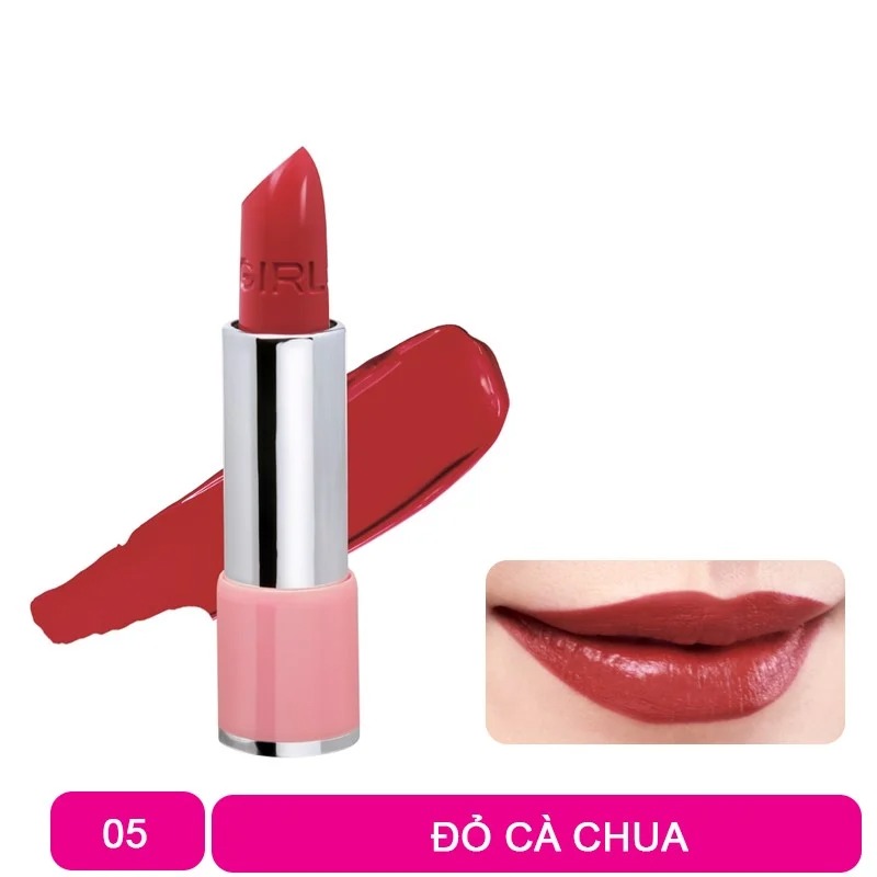 Son Thỏi Màu Có Dưỡng, Dưỡng Ẩm Môi Mềm Mại Silkygirl Moisture Rich Lipcolor 3.2g