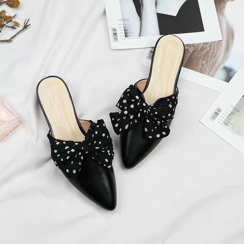 Sục nữ nơ chấm bi siêu đẹp