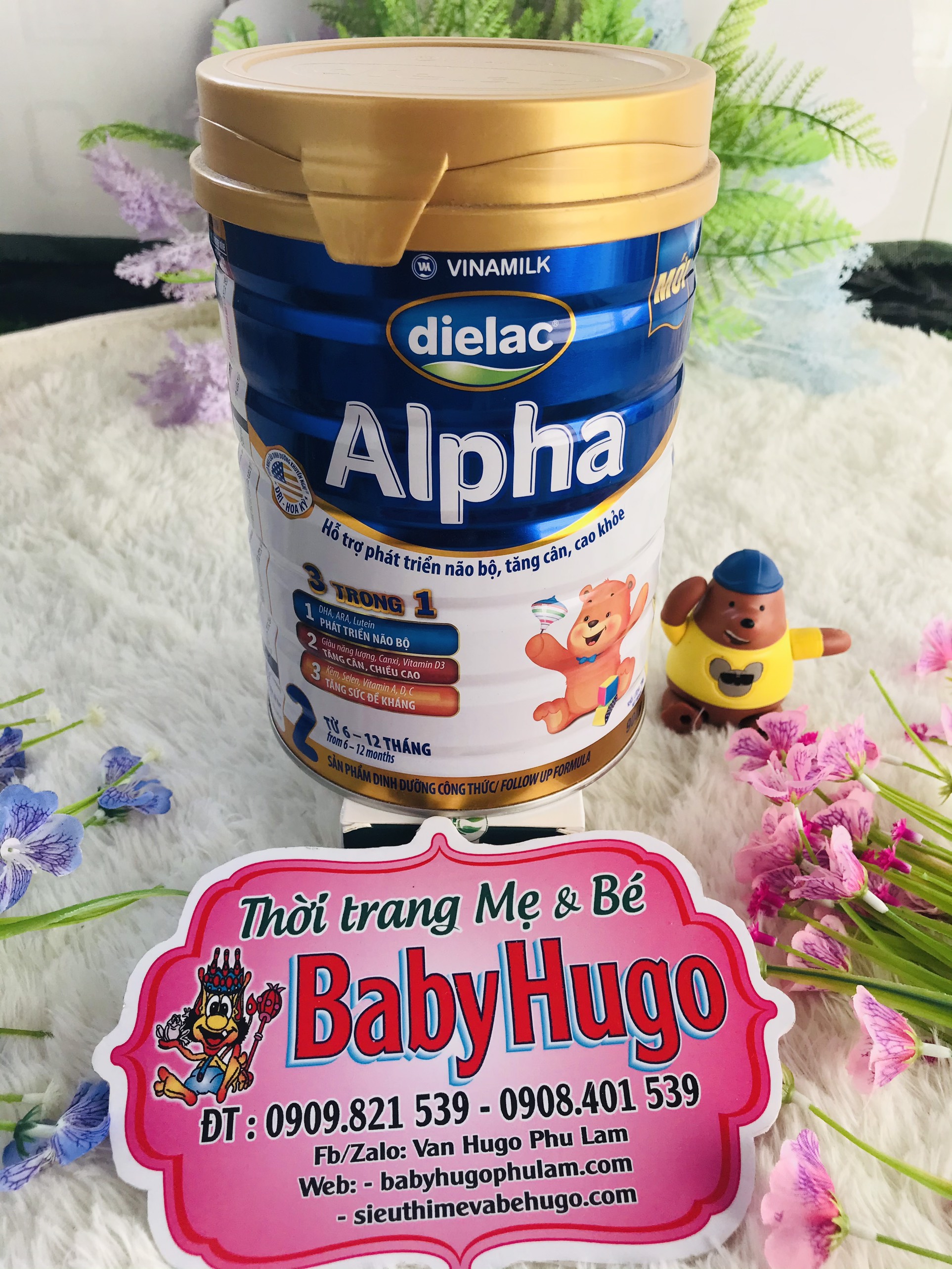 [DATE MỚI ] SỮA BỘT DIELAC ALPHA 2  (6-12 Tháng) 400g/900g