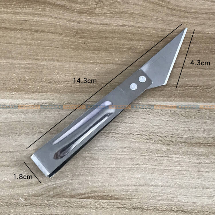 Home kitchen multi-functional stainless steel hair puller chicken duck goose pig hair clip dead-end scraper clip