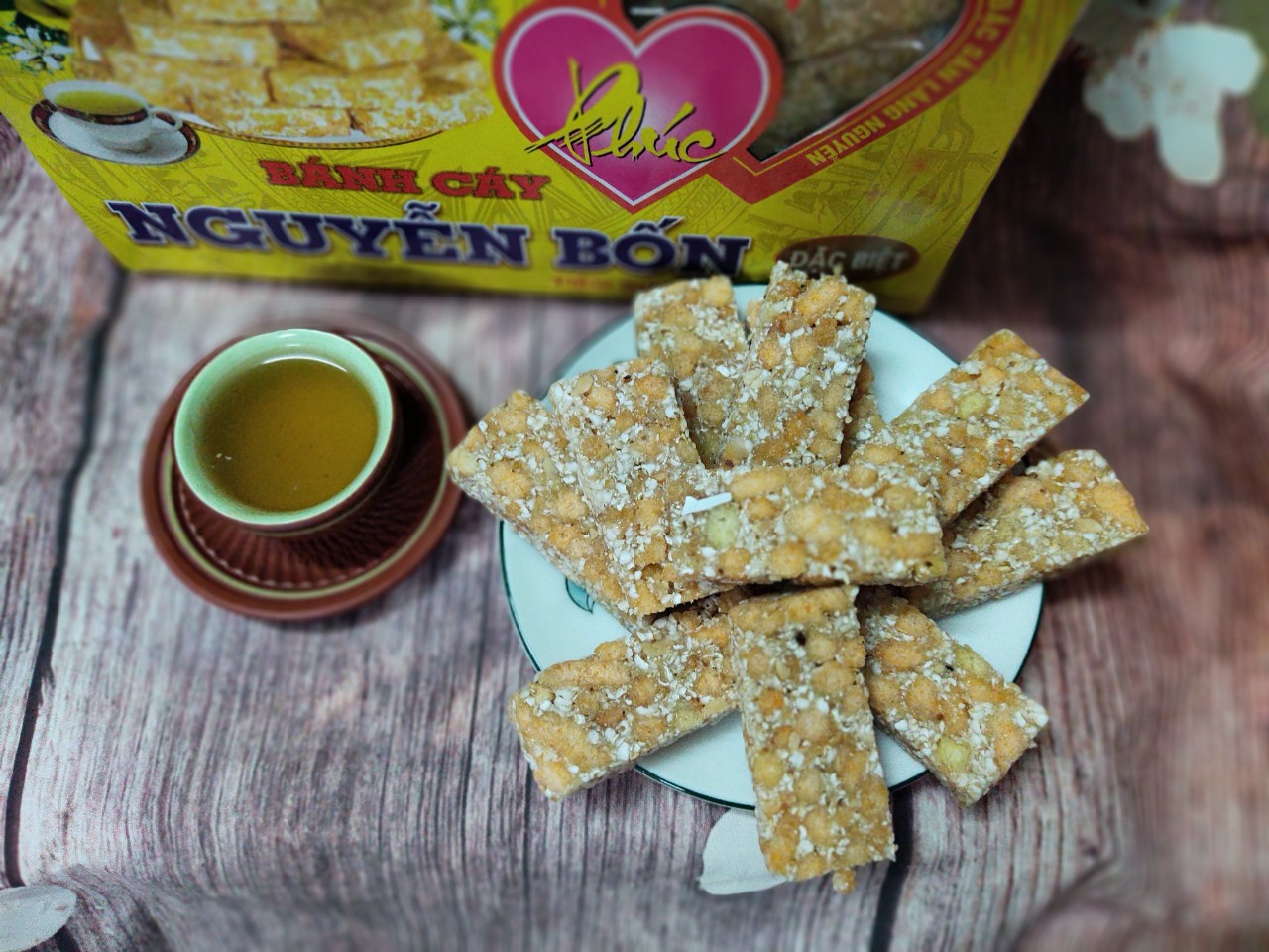 {Free ship} [Đặc sản tiến Vua] Combo 5 phong bánh cáy Làng Ngyễn, Thái Bình (Loại thượng hạng-không loại nào ngon hơn))