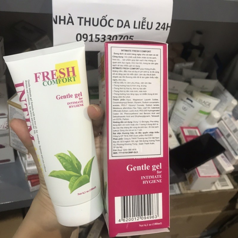 DUNG DỊCH VỆ SINH INTIMATE FRESH COMFORT 180ml