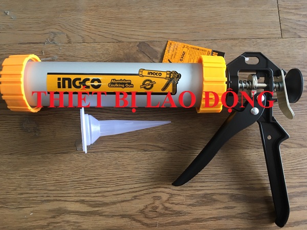 9inch Dụng cụ bơm silicon ống nhôm Ingco - HCG0109