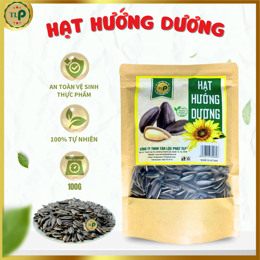 HẠT HƯỚNG DƯƠNG TÂN LỘC PHÁT BỊCH 100G