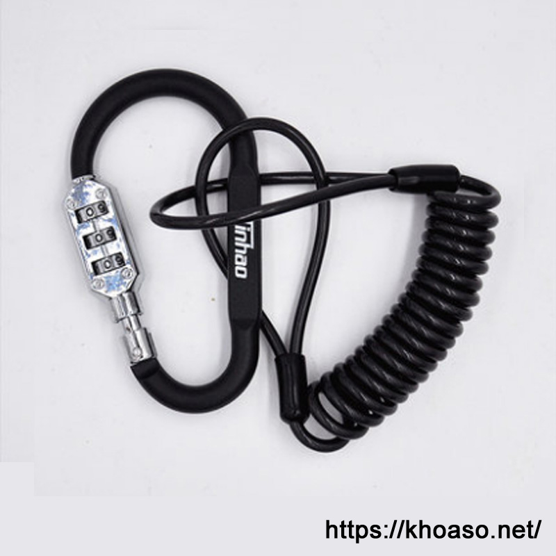 Khóa xe đạp, nón bảo hiểm