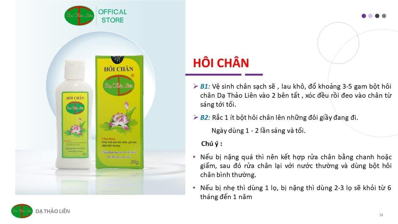 Bột Khử Mùi Hôi Chân