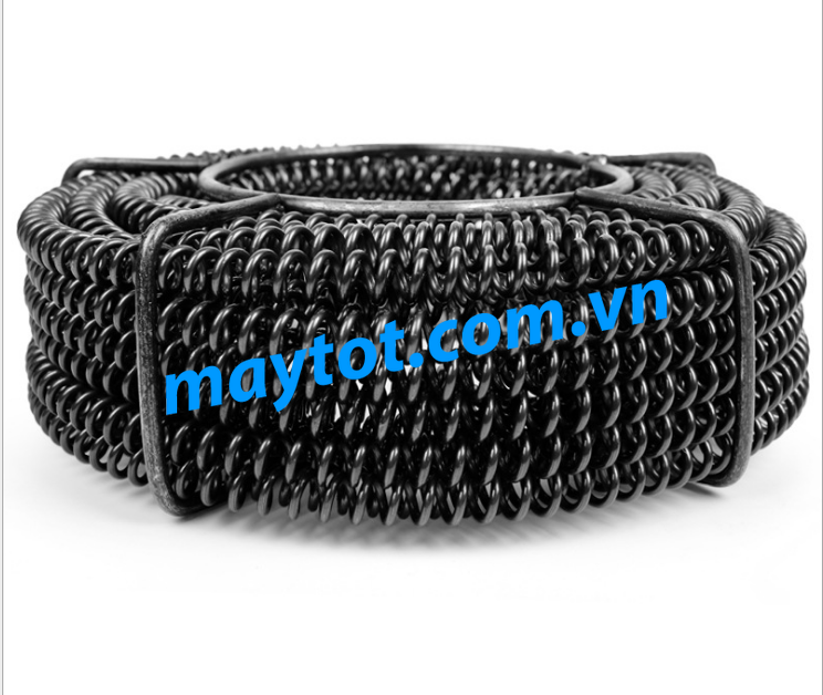 dây lò xo thông tắc cống dùng máy khoan