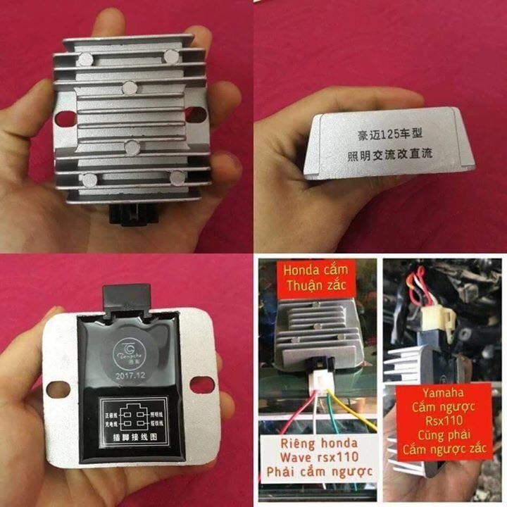 Sạc SILANH nạp điện Ắc Quy xe máy