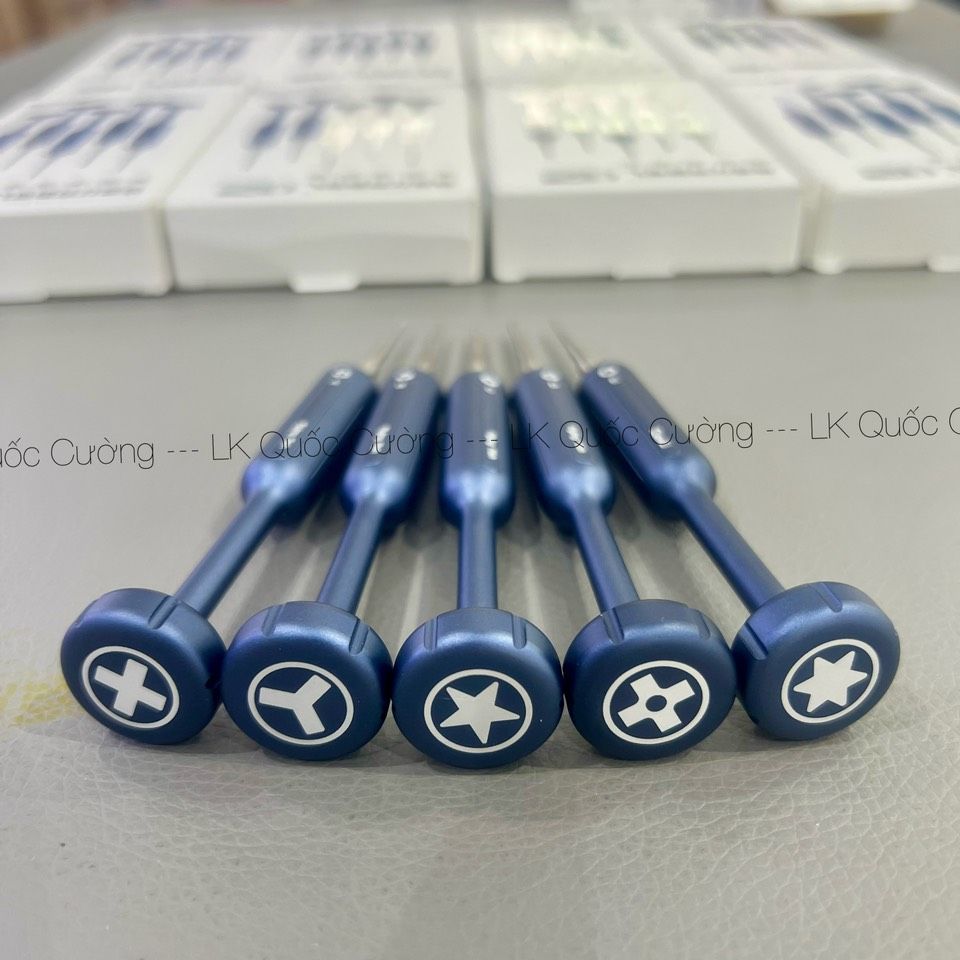 Mẫu mới 2023 - Bộ vít 2D Flying Fish Qianli - 5 cây/ 1 set