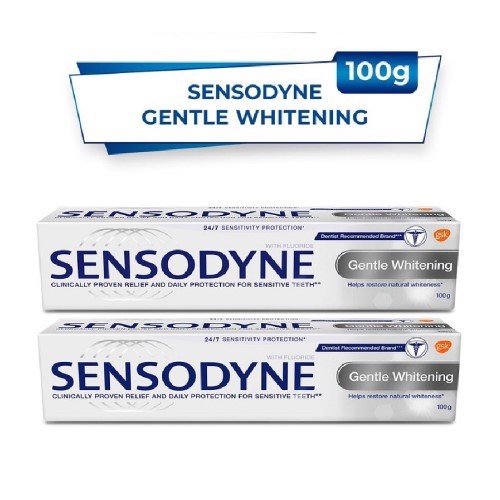 [HCM]Combo 2 tuýp kem đánh răng Sensodyne 100g(CHÍNH HÃNG NHẬP KHẨU THÁI)