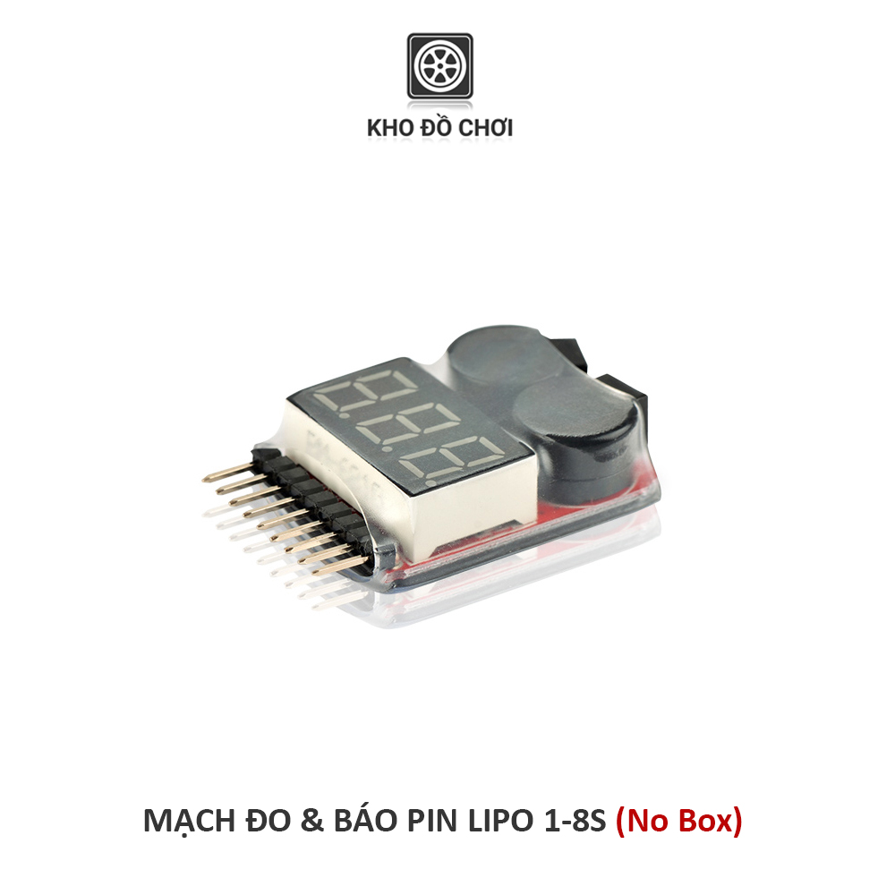 Mạch đo và báo pin Lipo 1-8s