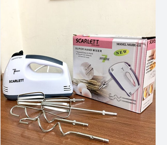 Máy đánh trứng cầm tay Scarlett 180W