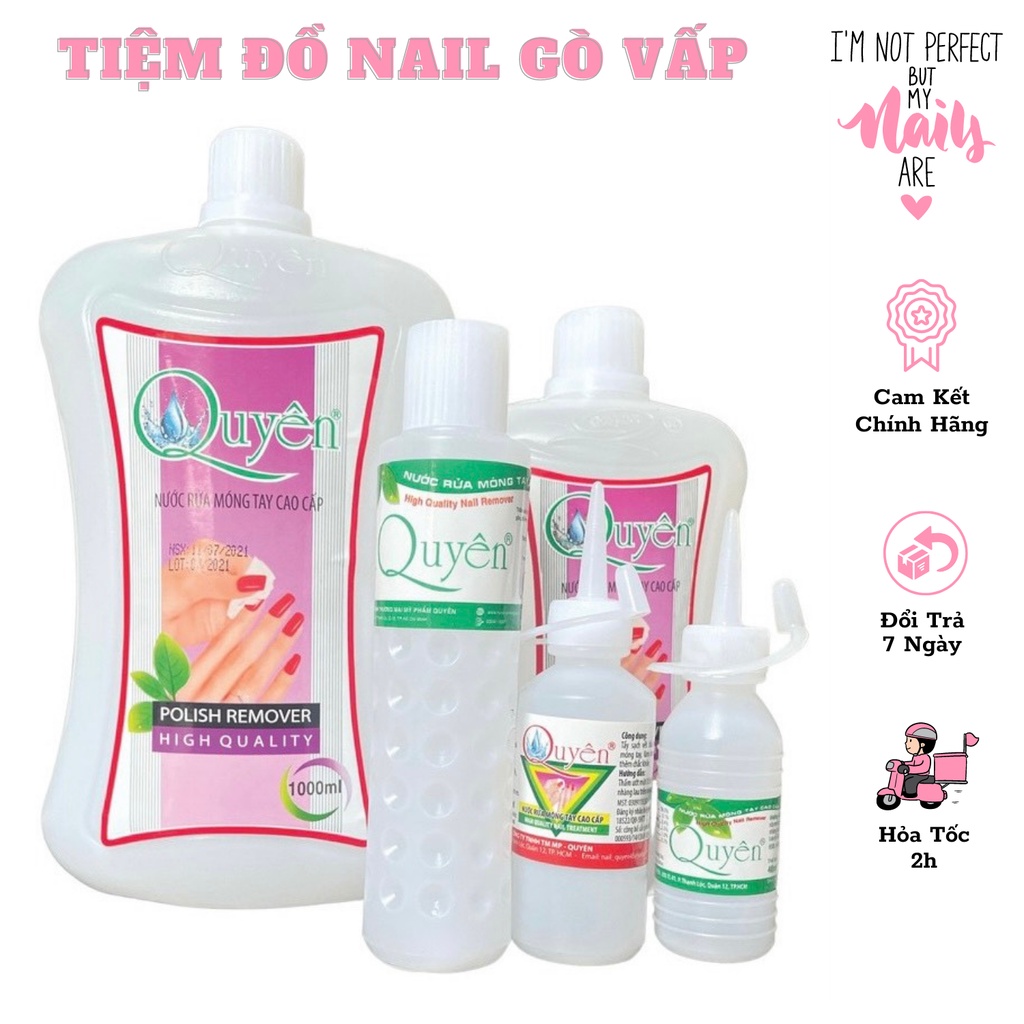 Nước Rửa Móng Tay Quyên ( Acetone - Axeton )