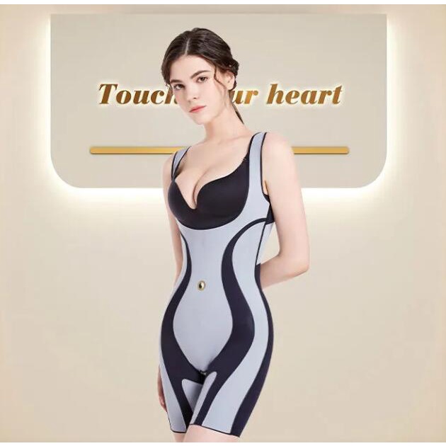 Áo nịt bụng định hình cơ thể thon gọn hai mặt liền mạch đốt cháy mỡ thừa cho nữ quần giảm mỡ bụng định hình quần lót nữ định hình cạp cao siết eo gen bụng