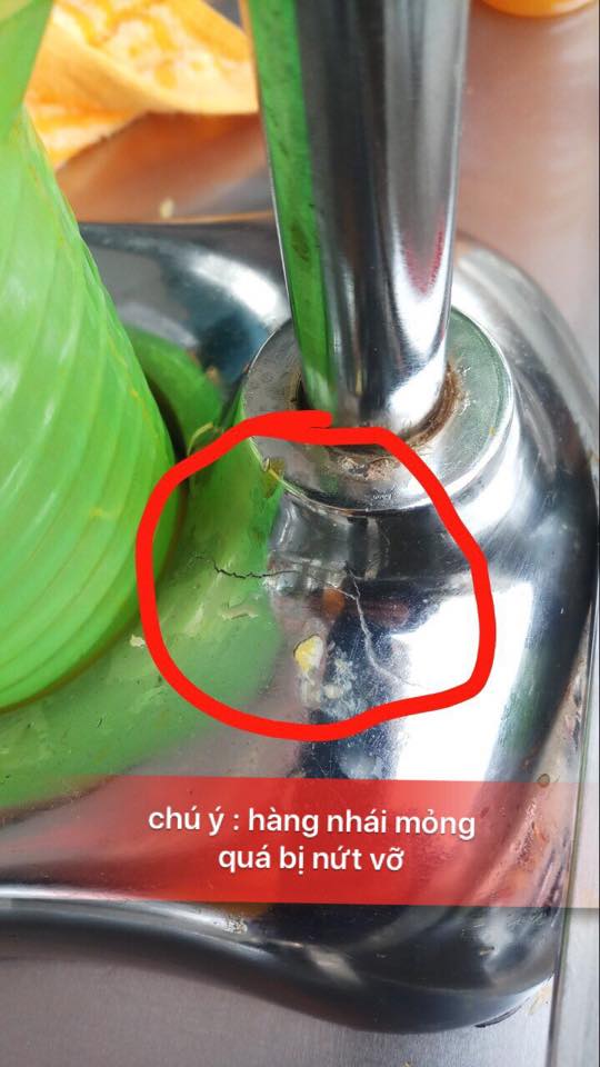 MÁY ÉP CAM INOX BẰNG TAY