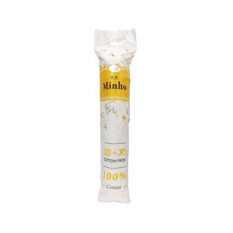 Combo 3 gói bông tẩy trang minho cotton pads 150 miếng